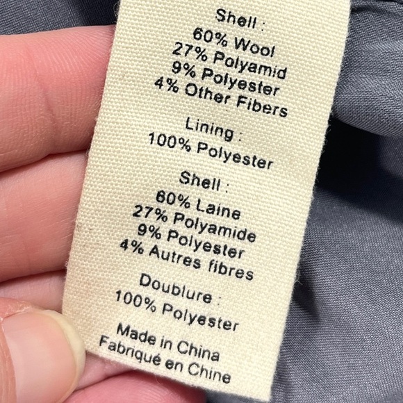 L’Agence Diana Wool Blend Metallic Plaid Blazer - Picture 6 of 7